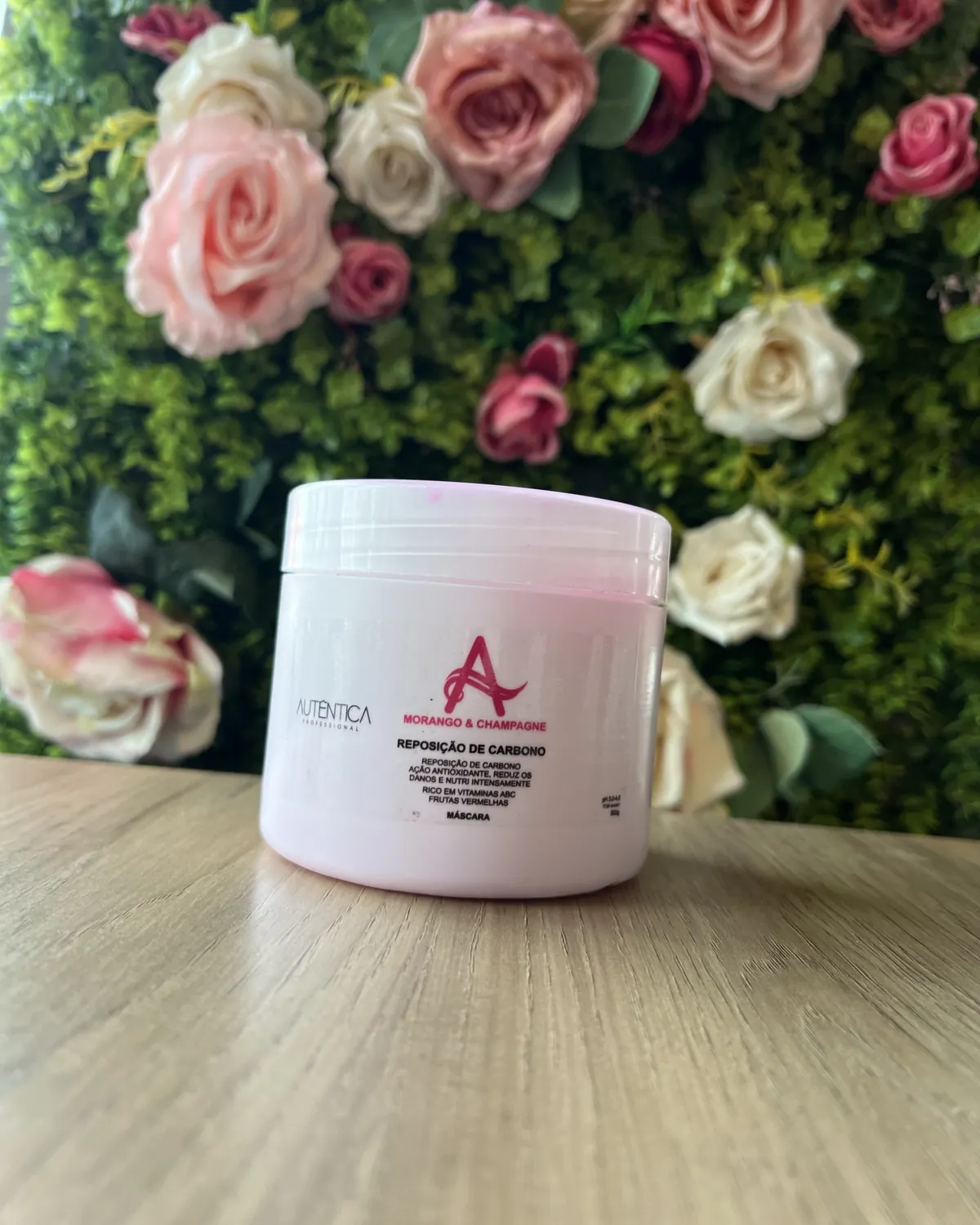 Máscara Morango e Champagne Autêntica Professional